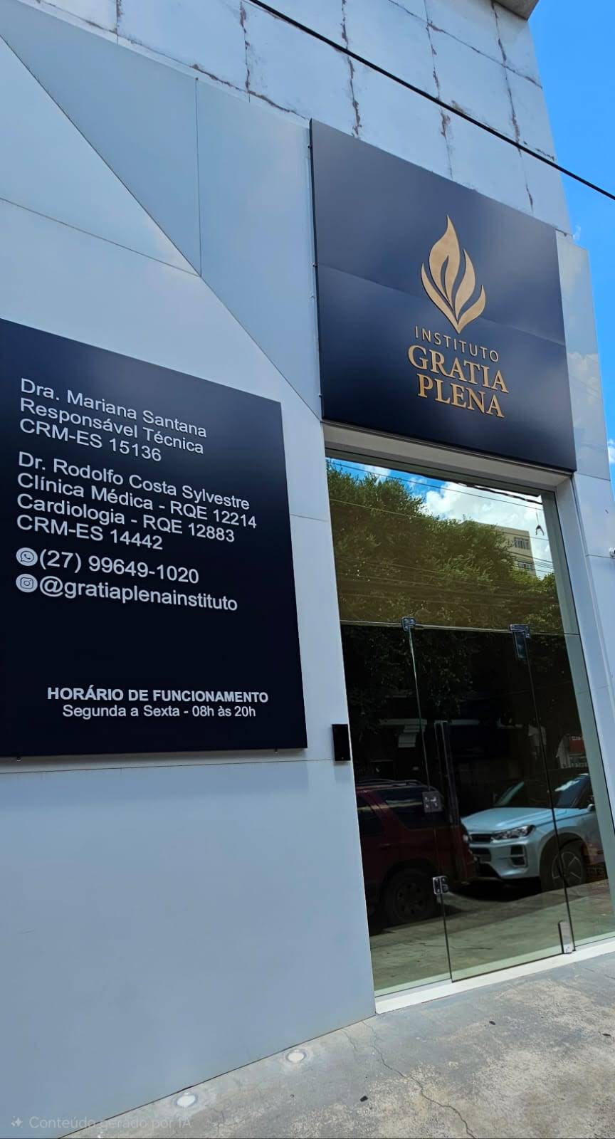 Fachada do Instituto Gratia Plena em Colatina - ES